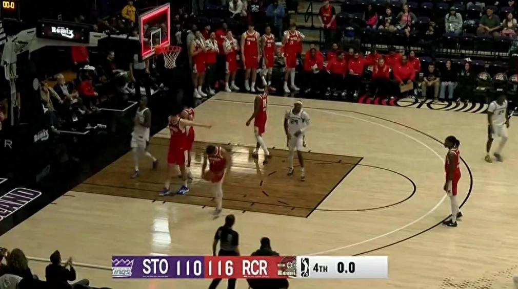 Chơi rất hay! Dương Hán Thần lần đầu tiên có double-double! Trận đấu mạnh nhất của NBA G League