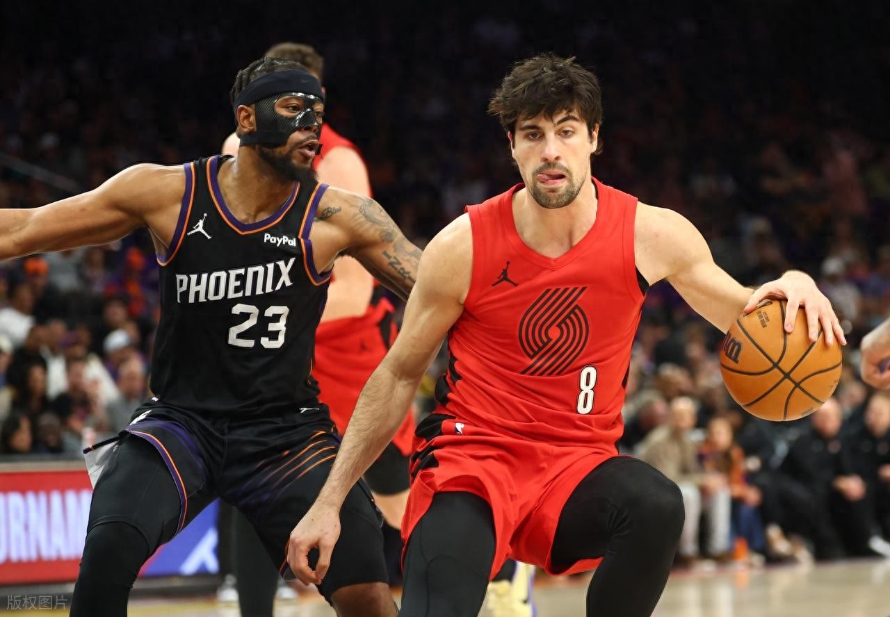 Sau năm năm! Yang Hansen không ra sân, Avdija 41+7+12, Trail Blazers thắng Suns để vào vòng đầu