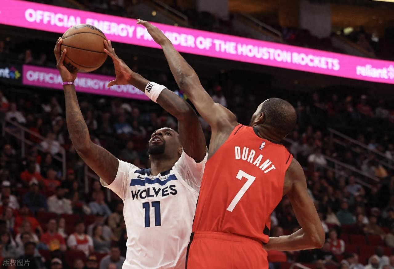 Thần Chết vẫn không thay đổi! Durant ghi 39 điểm và 7 kiến tạo giúp Sengun có double-double lớn, Randle ghi 39 điểm nhưng vô ích, Rockets thắng Timberwolves