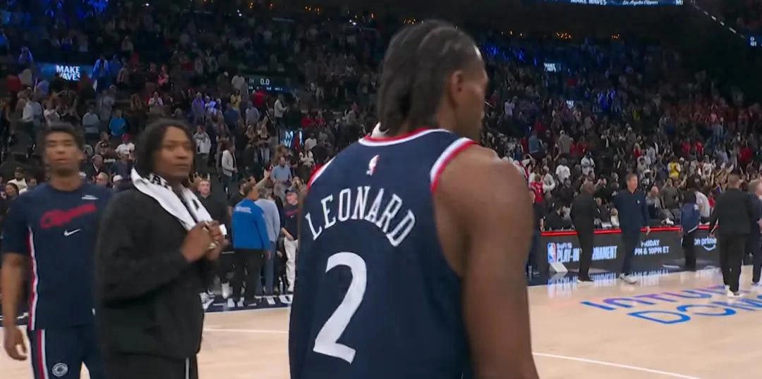 Có lẽ, đây là cảnh cuối cùng của Leonard tại Clippers