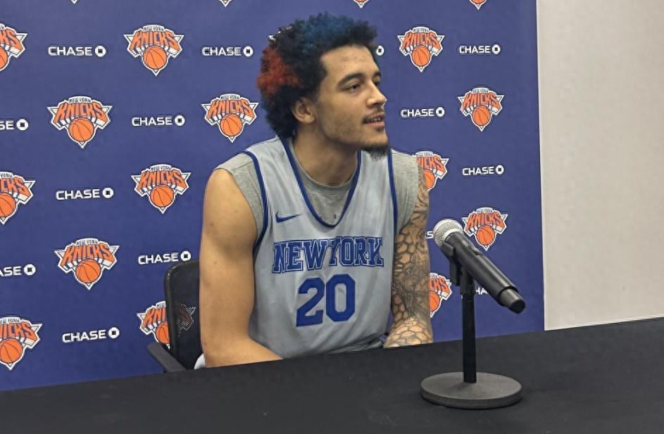 Sohan nhuộm tóc màu xanh cam của Knicks xuất hiện! Tiết lộ lý do chọn New York và sẽ được HLV Brown theo dõi lâu dài