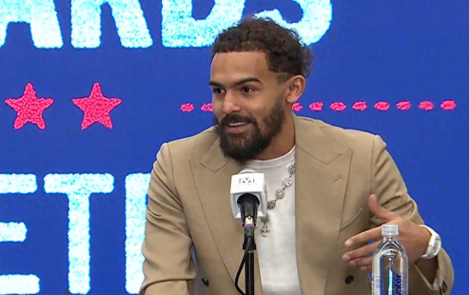 Trae Young xuất hiện tại Washington! Hy vọng giúp đồng đội trở thành All-Star và tiết lộ Wizards sẽ treo áo số của Wall