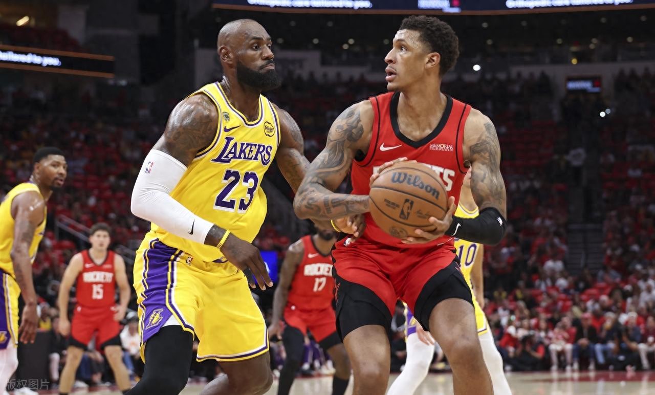 Đã có điểm số! James 29+13+6 KD thiếu trận, Sengun cố gắng với double-double lớn, Lakers thắng Rockets 3-0 sau hiệp phụ