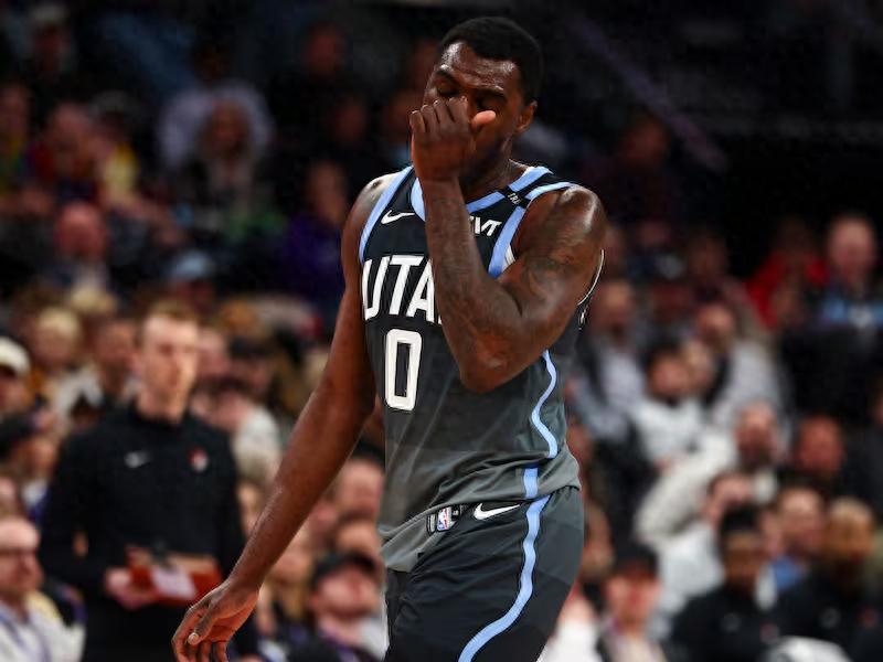 Mùa giải kết thúc sớm! Williams được chẩn đoán rách dây chằng chéo trước đầu gối trái, huấn luyện viên Jazz không hài lòng với hành động của Eason