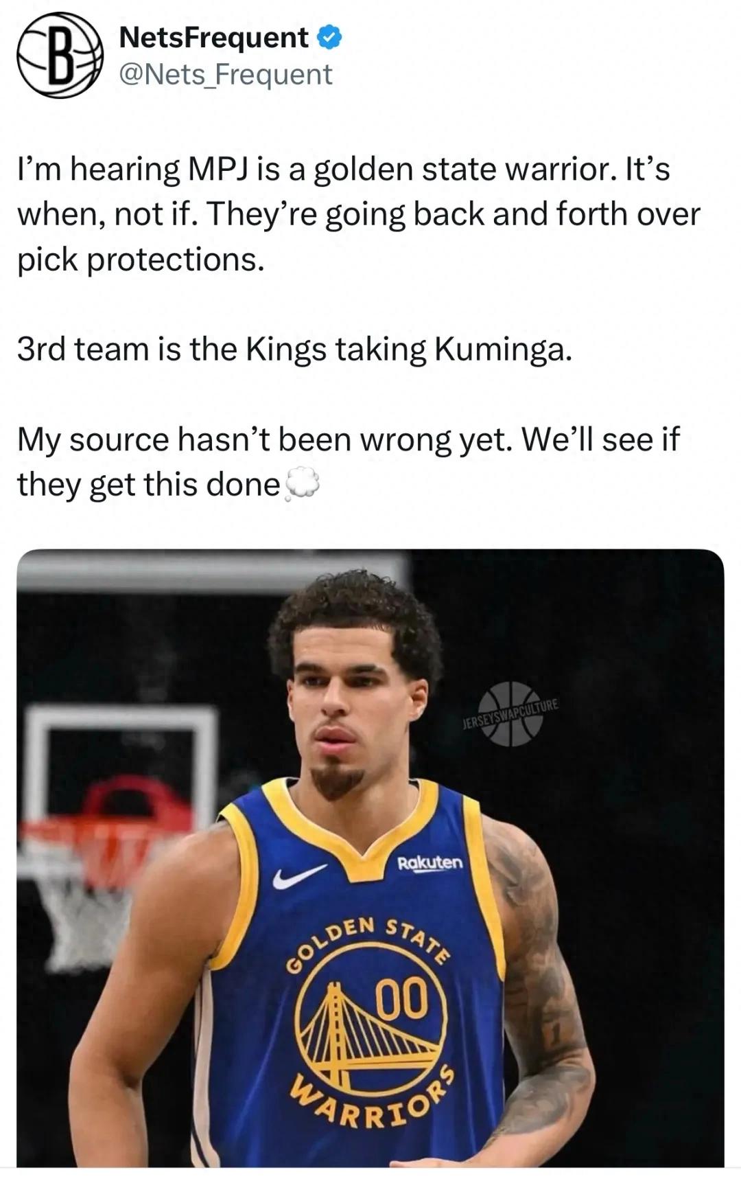 35+34! Tiết lộ sẽ gia nhập Warriors! Xin chào, tiền phong vô địch!