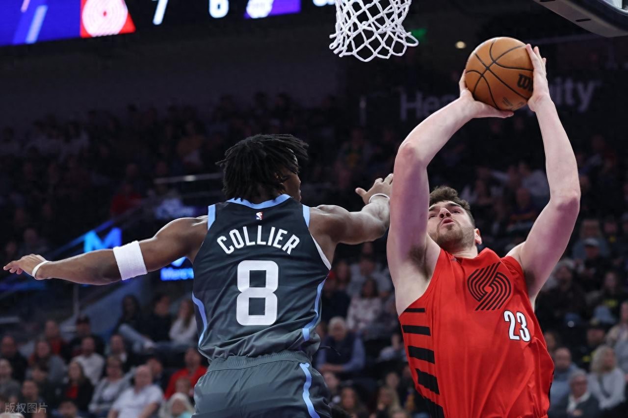 Đêm sự nghiệp! Klingen ghi 23 điểm, 18 rebounds và 7 kiến tạo; Dương Hàn Thâm thi đấu 3 phút ghi 2 điểm; Blazers thắng Jazz