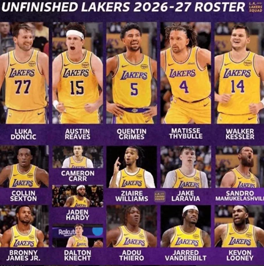 16-1! Giao dịch thần tốc! Xạ thủ tân binh vòng 1 của Lakers