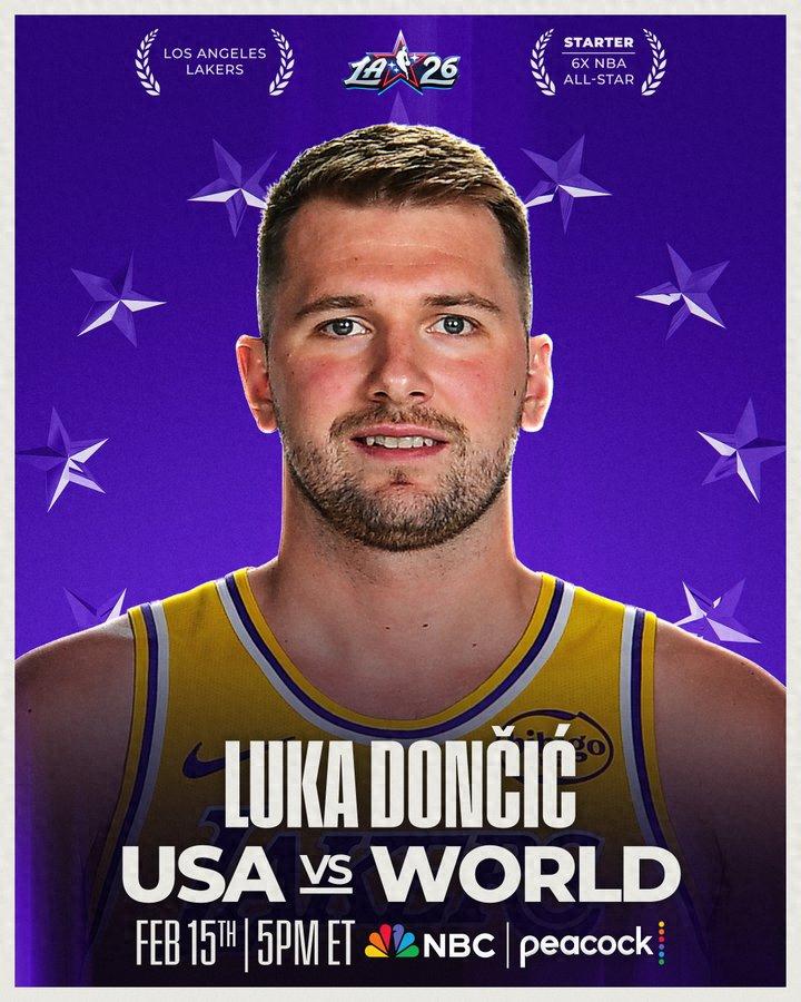 Số phiếu bầu All-Star đã được công bố: Doncic với 3,4 triệu phiếu trở thành vua phiếu bầu, Wembanyama nhờ phiếu bầu của người hâm mộ đã thắng sát nút Huá Tử