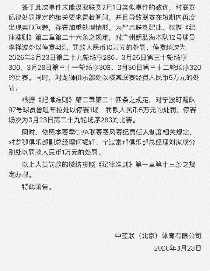 Đáng đời! CBA công bố xử phạt nghiêm! Đây là trung phong danh hiệu quốc gia.