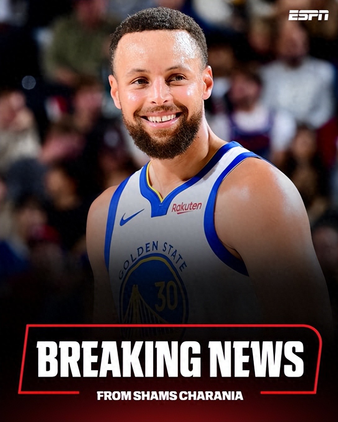 2 năm 116 triệu USD! Curry giảm lương 20 triệu để gia hạn ở lại Warriors, mùa giải 28-29 có quyền chọn cầu thủ.