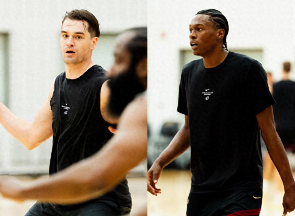 Hai tân binh của đội bóng rổ Cleveland Cavaliers đã xuất hiện tại phòng tập! Cùng Harden và các đồng đội hăng say luyện tập: Chuẩn bị cho mùa giải mới hướng tới chức vô địch