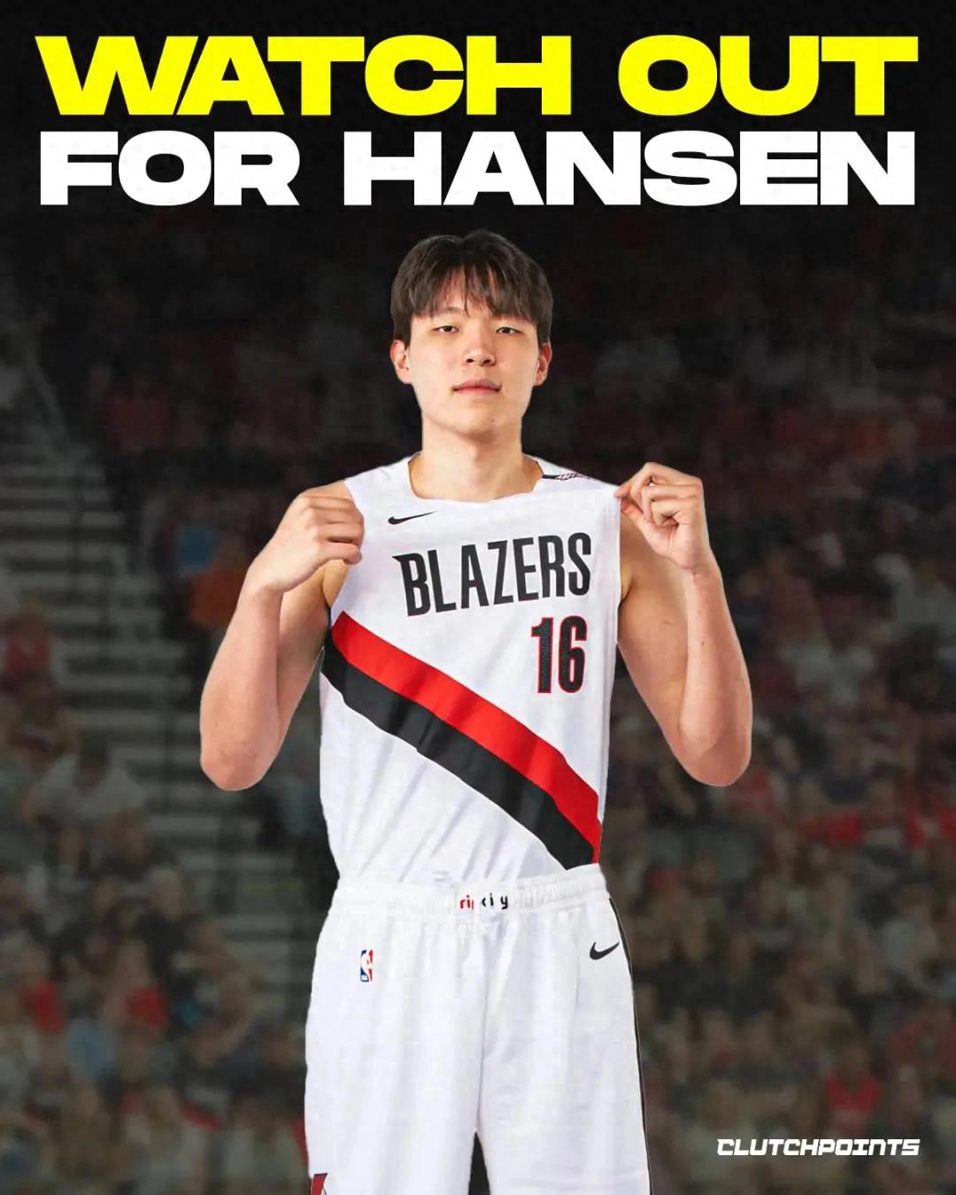 Sướng thật rồi! 12 phút trung phong chủ lực! Tân HLV Trail Blazers nhận xét về Dương Hàn Sâm