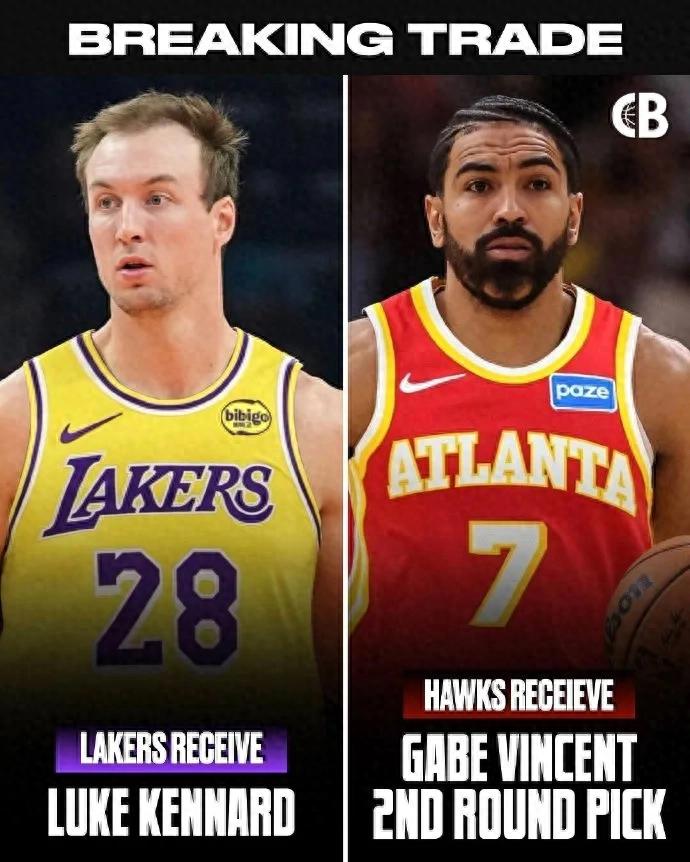 2 đổi 1! Lakers đã hoàn tất thương vụ! Xin chào, tay ném thần thánh!