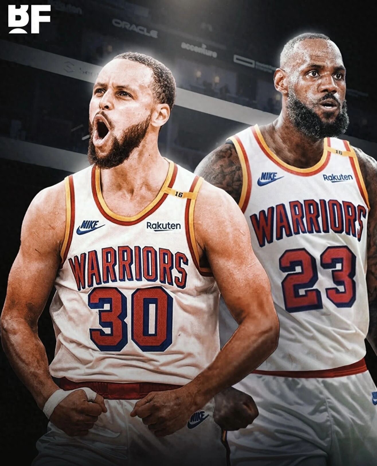 Curry tự mình chiêu mộ LeBron James gia nhập Warriors! Chặng cuối sự nghiệp, hợp đồng 2 năm trị giá 30,8 triệu USD!