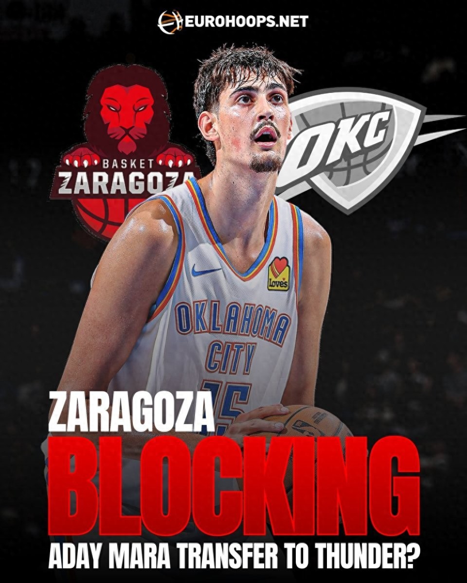 Ra mắt NBA có thể bị hủy! Tân binh Thunder Malara và Saragossa dính tranh chấp hợp đồng, đối phương cứng rắn