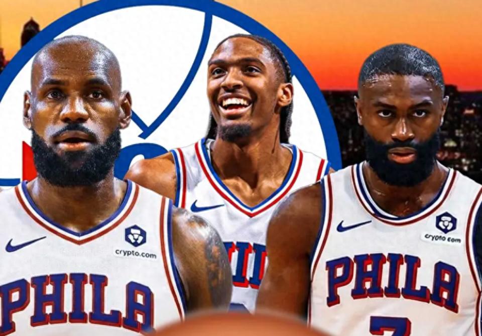 James chia sẻ và thích! Bộ ba 76ers tái hợp: Luyện tập nhiều chiến thuật chuẩn bị cho mùa giải mới
