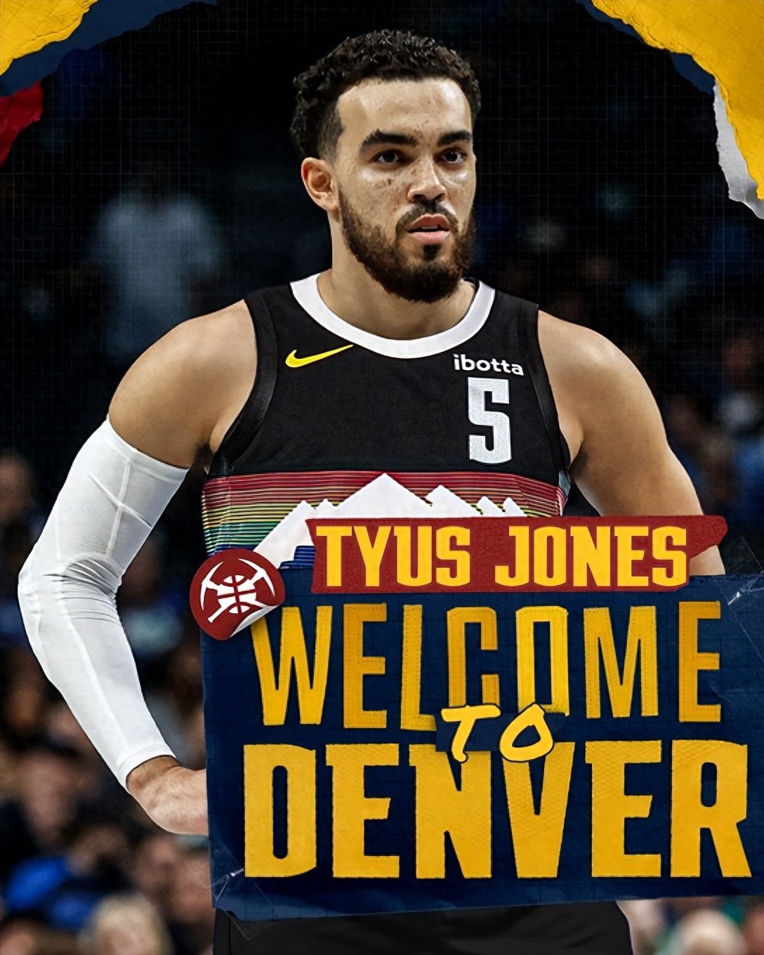 Đội Nuggets chính thức công bố ký hợp đồng với Tyus Jones! Mặc áo số 5, đủ điều kiện thi đấu playoff: Hợp lực cùng Jokic tranh chức vô địch