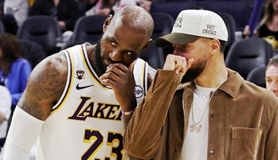 Thật đáng tiếc! Warriors công bố Curry sẽ không thi đấu trận với Lakers hôm nay: Không có cuộc đối đầu với James trong mùa giải chính thức này