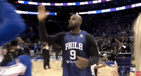 Màn trình diễn xuất thần! LeBron James có hai cú úp rổ hủy diệt, Philadelphia 76ers tổ chức trận đấu tập nội bộ.