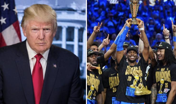 Thông báo từ Thunder: Không đến thăm Nhà Trắng theo thông lệ do vấn đề lịch trình