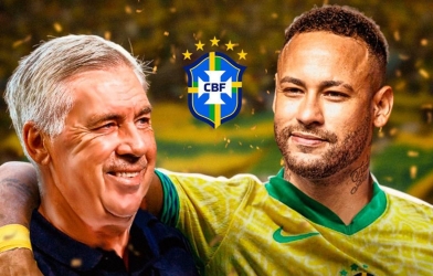 Neymar nối lại giấc mơ World Cup, nhắn nhủ tới Ancelotti