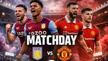 Link xem trực tiếp bóng đá Aston Villa vs MU 23h30 hôm nay, Ngoại hạng Anh vòng 17