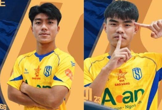Hai tài năng U19 chính thức bước lên sân chơi V-League