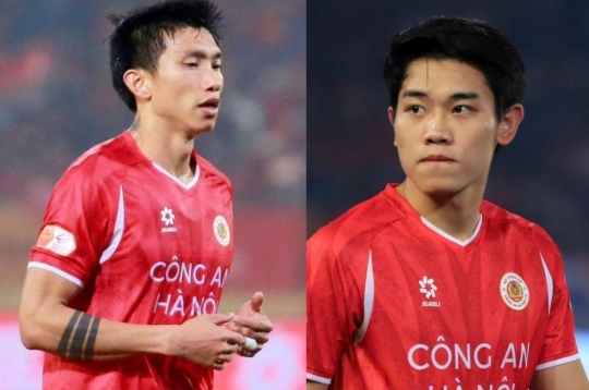 Khoảnh khắc đặc biệt của Văn Hậu và Đình Bắc gây chú ý