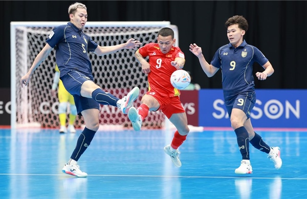 Thất bại đáng tiếc trước Thái Lan, Futsal Việt Nam chấp nhận ngôi nhì bảng