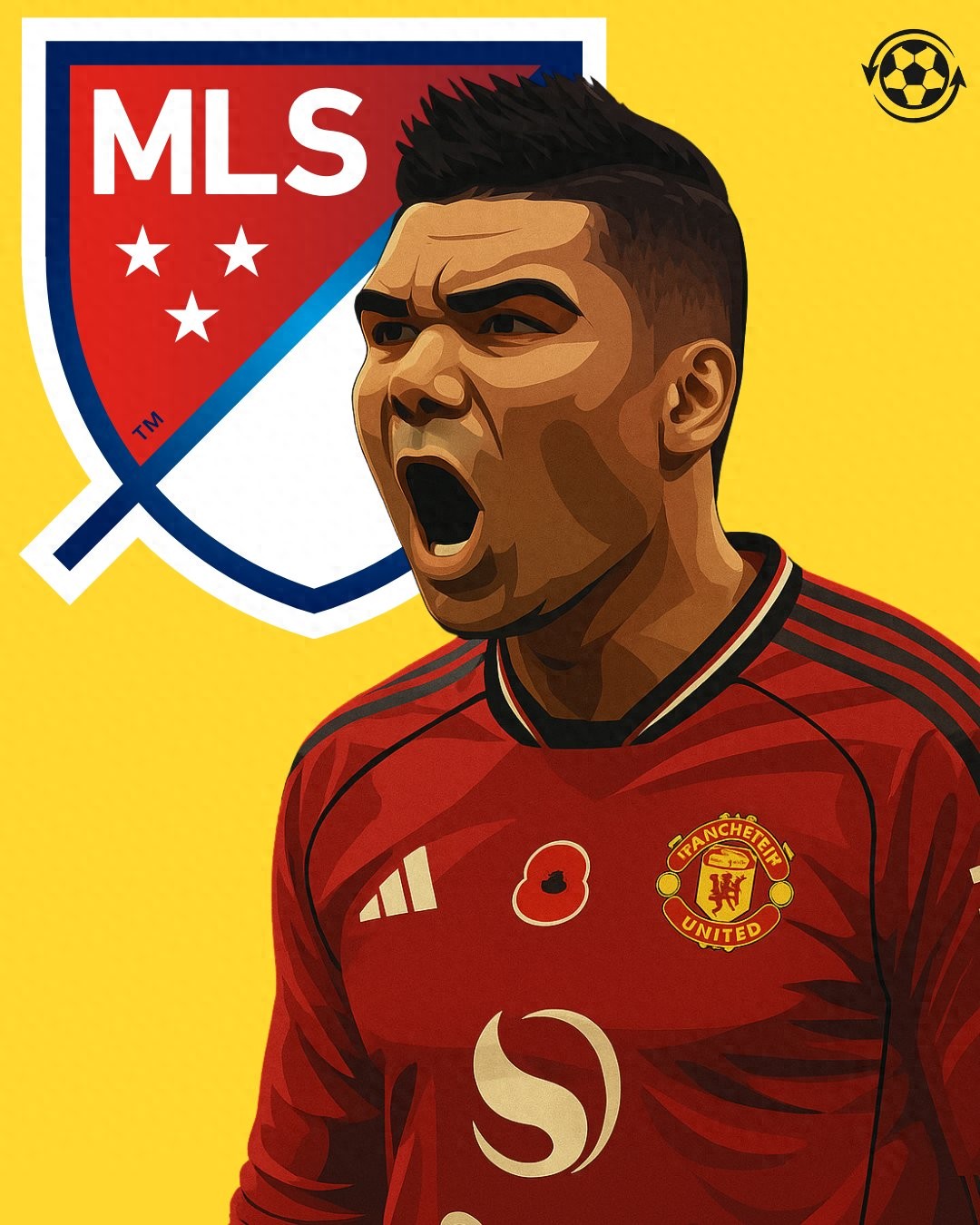 Casemiro rời Man United dường như đã trở thành điều chắc chắn, có thể sang Mỹ đối đầu với Messi! Bayern được cho là muốn chi 50 triệu bảng để chiêu mộ Bruno Fernandes