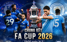 TRỰC TIẾP bóng đá Chelsea vs Man City 21h00 hôm nay, Chung kết cúp FA