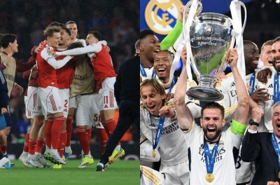 Arsenal viết lại lịch sử của Real Madrid ở Champions League