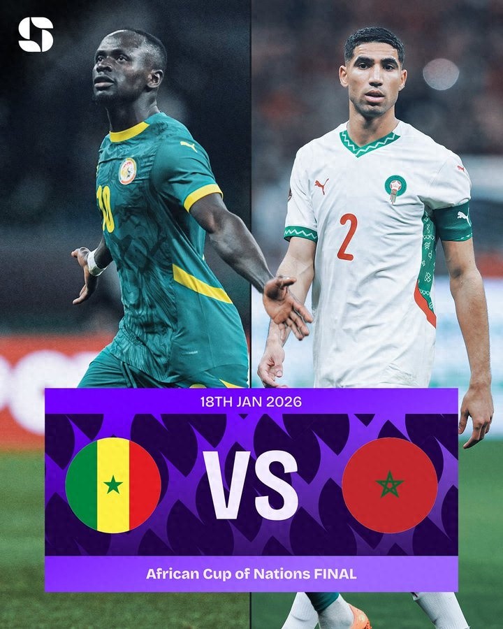 Chung kết Cúp bóng đá châu Phi - Senegal đối đầu Morocco: Mane đối đầu Ashraf, trận đấu mãn nhãn ngày 19 tháng 1