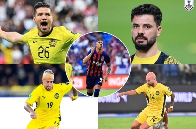 ĐT Việt Nam cảnh giác! Malaysia có 5 tiền đạo ghi hơn 500 bàn