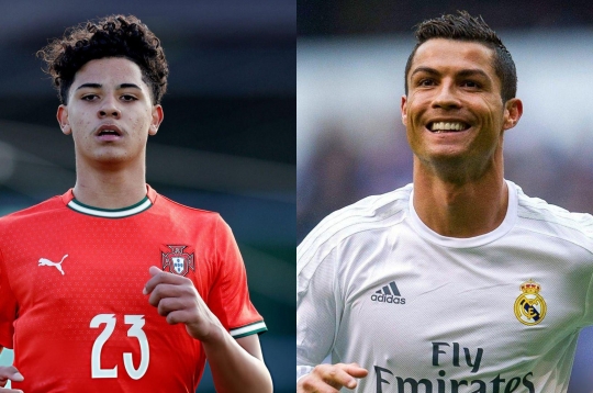 Nối gót cha, con trai Ronaldo cập bến Real Madrid