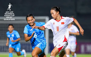 U17 nữ Việt Nam xác lập kỷ lục đặc biệt ở vòng loại châu Á
