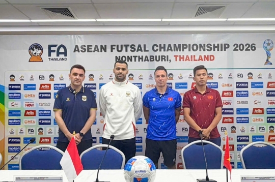 HLV ĐT futsal Việt Nam cảnh báo sức mạnh Indonesia trước bán kết futsal Đông Nam Á 2026