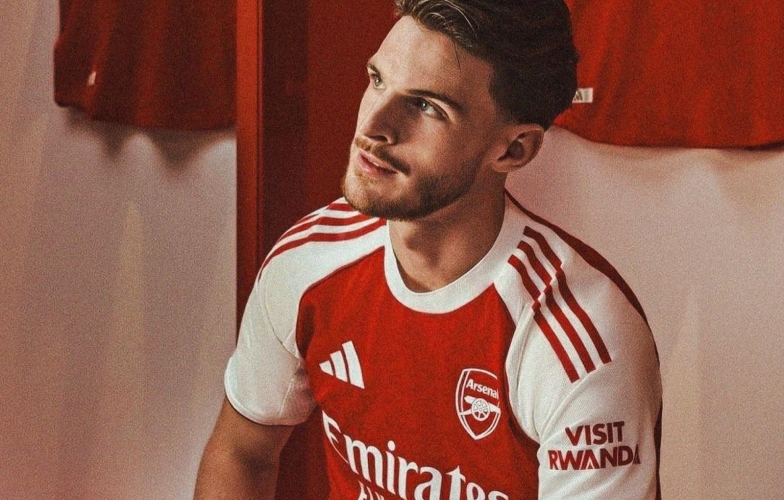 Ngôi sao hay nhất Arsenal hết lời ca ngợi Declan Rice