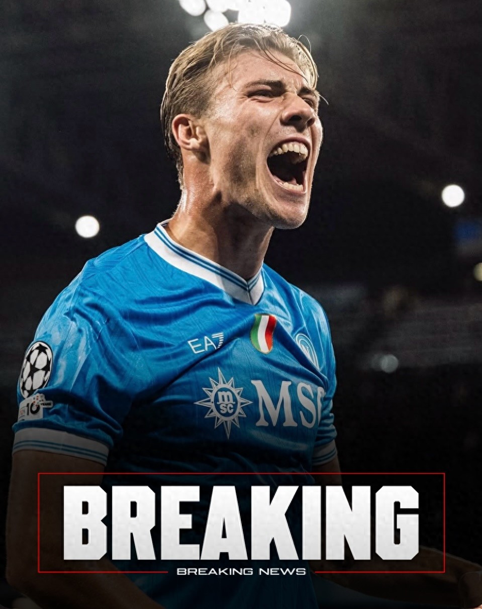 Tin tức chuyển nhượng lớn ở Serie A! Napoli đã quyết định mua đứt tiền đạo Hojlund của Manchester United với giá 44 triệu euro