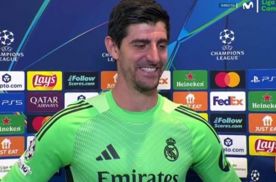 Courtois: 'Vào vòng 1/8, tôi không muốn gặp ...'