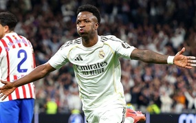 Chơi thiếu người, Real Madrid vẫn thắng kịch tính trận derby Madrid