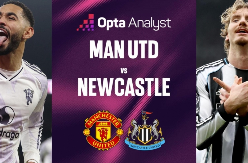 Siêu máy tính Opta chỉ thẳng kết quả trận MU vs Newcastle
