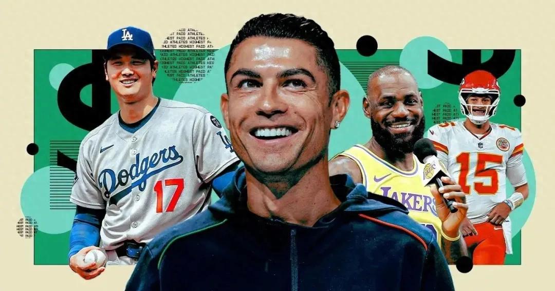 Thu nhập vượt 200 triệu đô la Mỹ liên tiếp 3 năm, C.Ronaldo dẫn đầu bảng thu nhập vận động viên