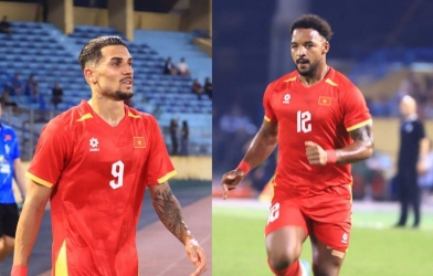 Song sát Son - Hên lần đầu sát cánh tại tuyển Việt Nam