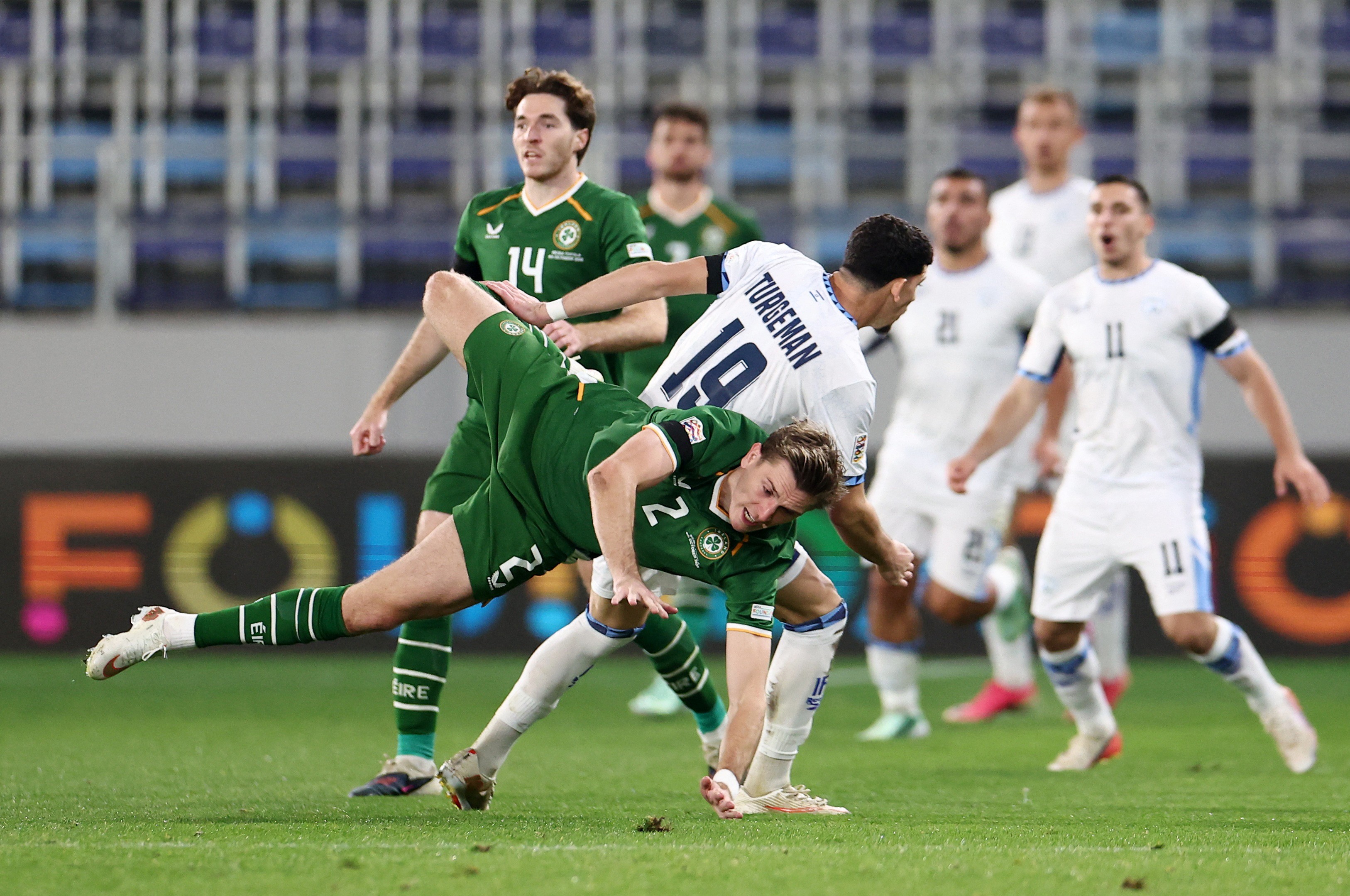 Hy vọng thăng hạng Nations League của Ireland bị ảnh hưởng sau trận hòa với Israel