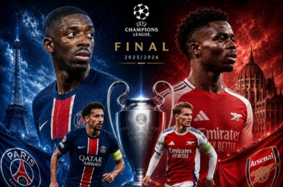 CHÍNH THỨC: UEFA công bố 'điềm báo chiến thắng' cho Arsenal ở đại chiến PSG