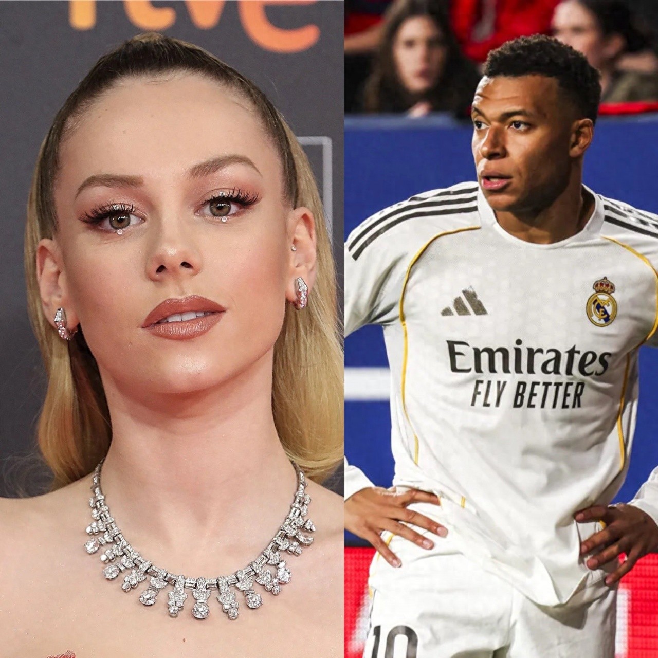Sân cỏ tranh đấu, sân tình cũng tranh đấu - bạn gái mới của Mbappe từng từ chối Vinicius tỏ tình