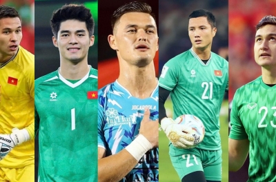 HLV Kim Sang Sik phải loại 2 thủ môn ĐT Việt Nam