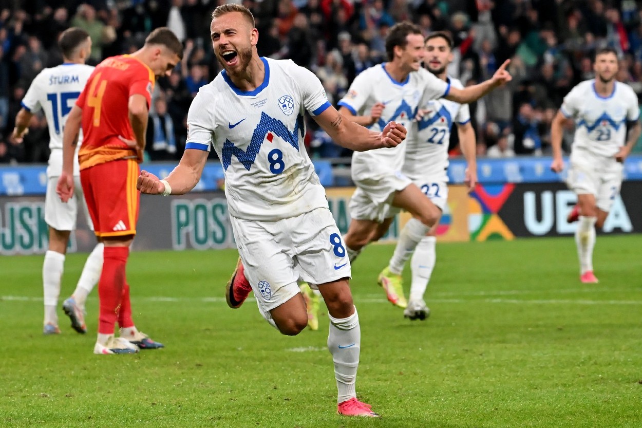 Slovenia tiếp tục bất bại tại Nations League sau chiến thắng sít sao trước North Macedonia