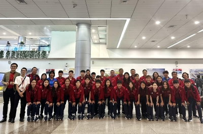 ĐT nữ Việt Nam về nước sau thất bại ở VCK Asian Cup